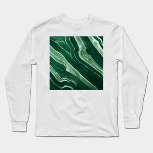 Deepest Emerald Green Long Sleeve T-Shirt